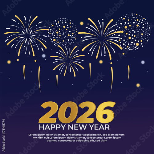 Fire Works New Year 2026