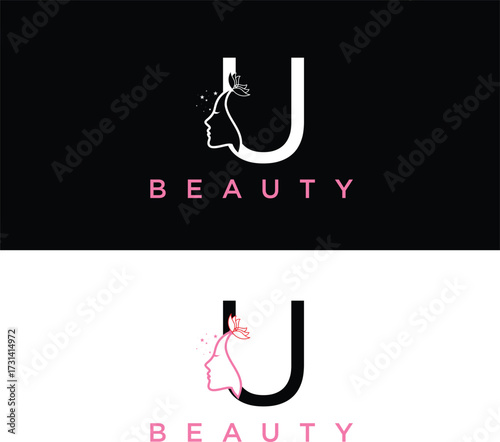 Beauty women world logo