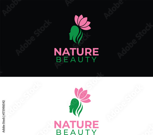 Beauty women world logo