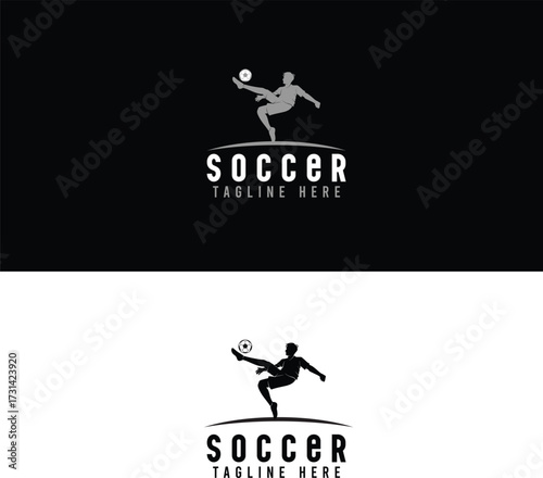 soccer badge, soccer logo, football player, football vector, university, champion, american, footballer, smashing ball, soccer ball, full length, people, soccer ball isolated, banner, tournament, badg