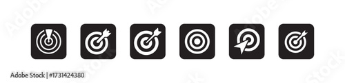 target icon, shooting target with bullet holes icon, vector illustration eps 10.