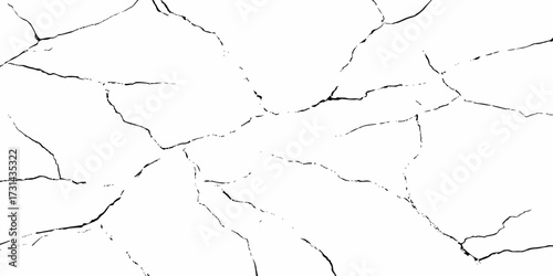 modern black and white scratch and cracks grunge texture dust and distressed wall pattern white background..