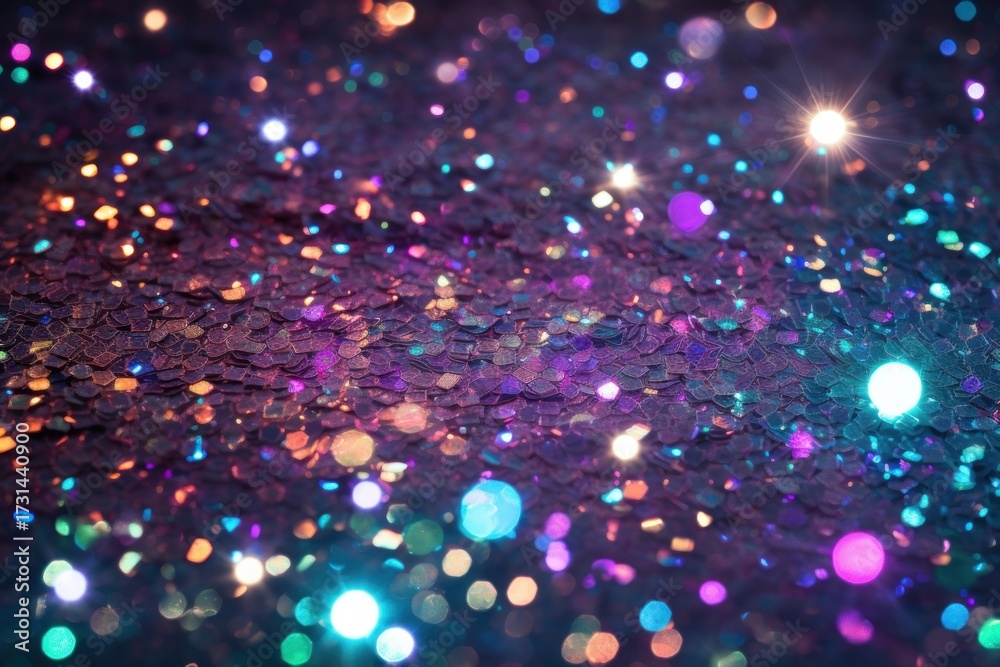 Fototapeta premium Colorful glitter background backgrounds light illuminated.