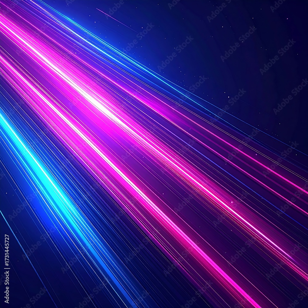 Fototapeta premium Abstract Colorful Light Streaks.