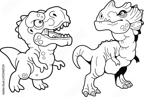 vector illustration of a dog