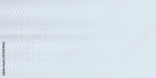 Abstract wave lines on white background whit doted. smooth modern nice good art