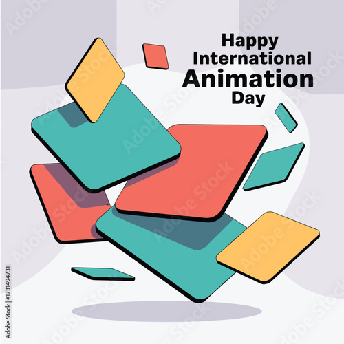 Storyboard Frames Illustration for International Animation Day