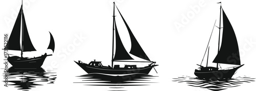 sailboat on the sea