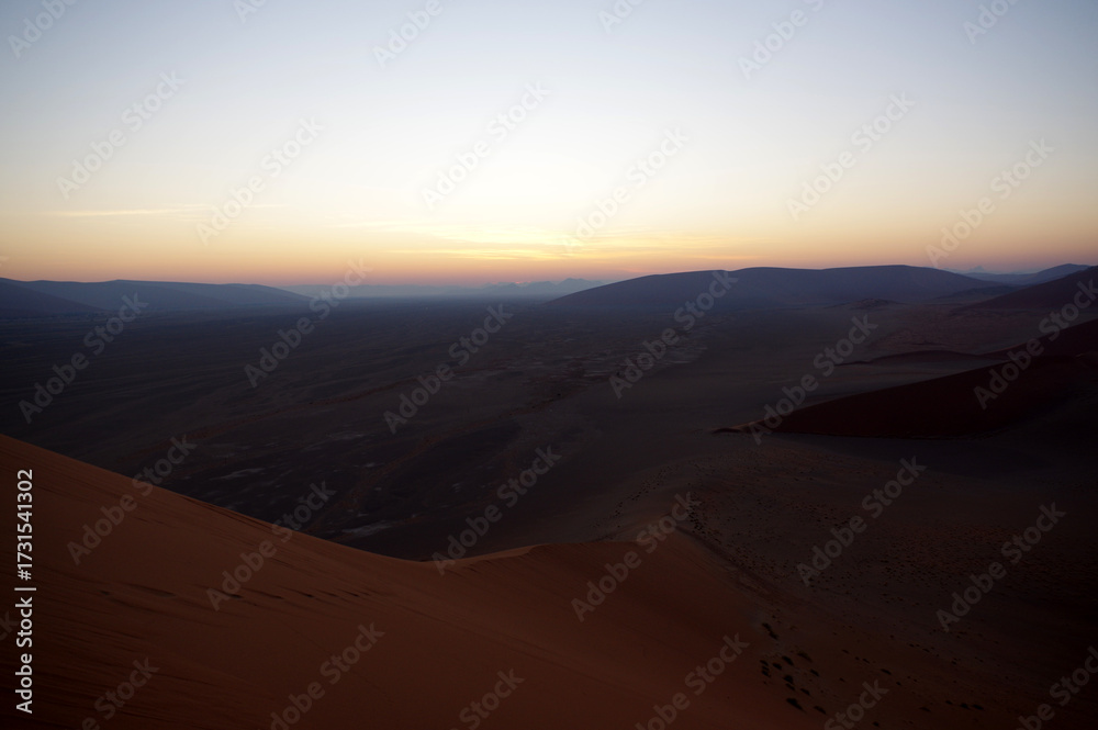 Naklejka premium Désert de Sossusvlei, Namibie