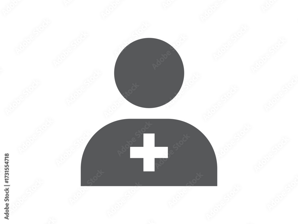 Obraz premium patient icon