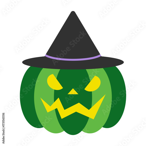 ジャックオランタン　ベクターイラスト　秋素材　ハロウィンの招待状・カードデザイン・ポスター・ウェブデザインの装飾