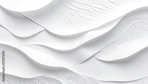 Abstract wavy white textured patterns