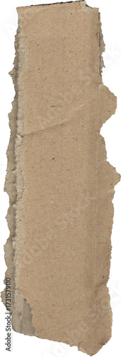 Torn Cardboard Texture Background – Wrinkled & Grunge Paper Surface