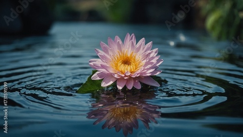 pink lotus flower