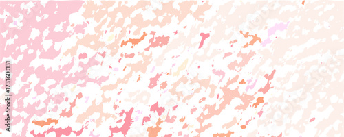 Pink yellow blue 2d pattern. Pastel sky with splashes of pastel-colored paint