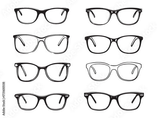Glasses Fashionable Eyewear Combining Style And Function