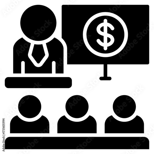 Business Presentation Icon