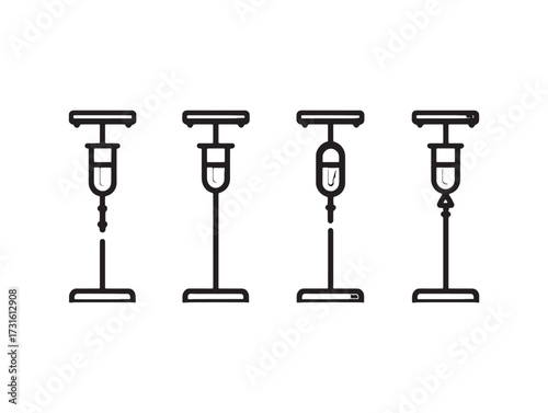 IV Drip Stand Medical Equipment Essential