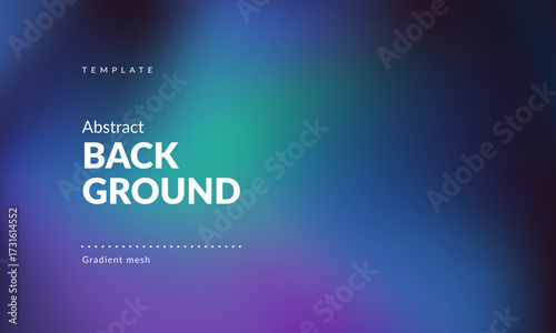 Abstract liquid background. Gradient mesh. Effect blend bright color. Blurred fluid colorful mix. Modern design template for web cover, header, ad banner, poster, brochure, flyer. EPS vector image