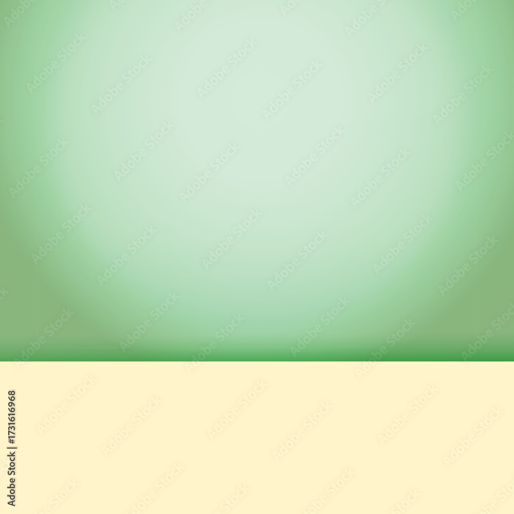 Fototapeta premium Mint Gradient Background for Product Display