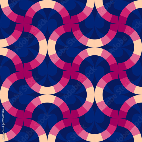 Abstract geometric pattern ...