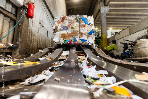 Waste sorting facility