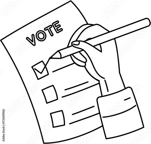 people voting element