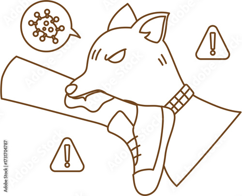 rabies dog awareness