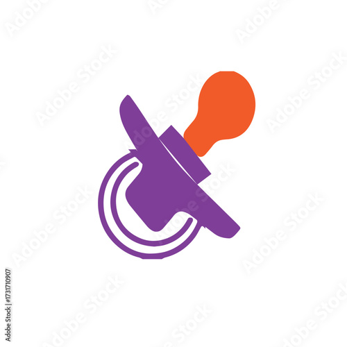 Creative Baby Pacifier Logo
