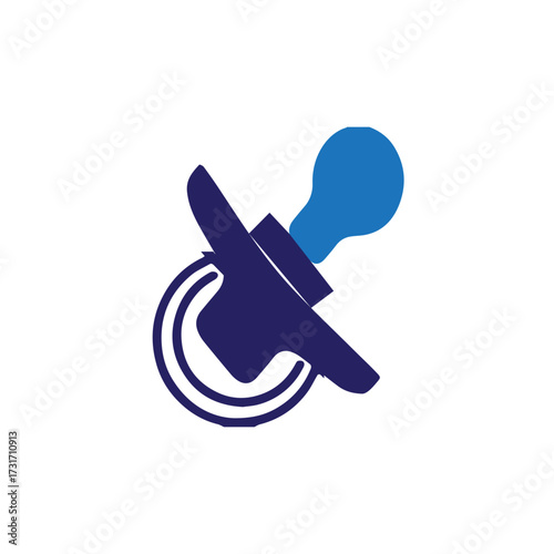 Blue Baby Pacifier