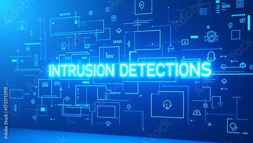 Advanced intrusion detection system monitors network activity for threats in real-time