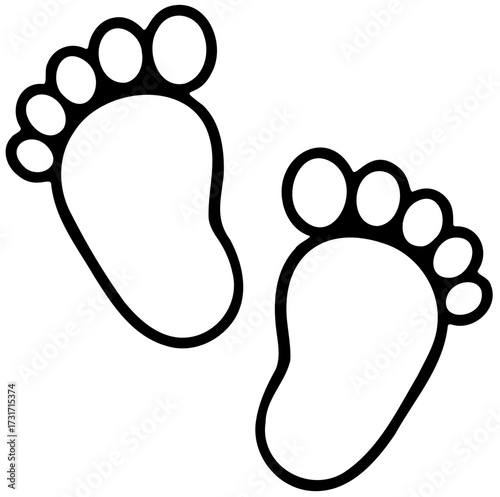 Human feet