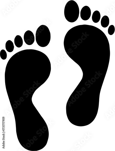 Human feet