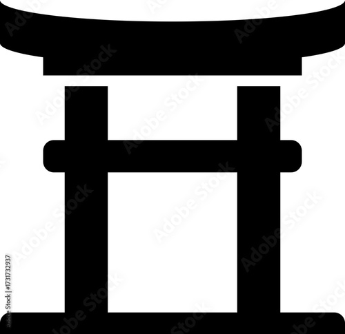 Japanese Torii Gate Symbol