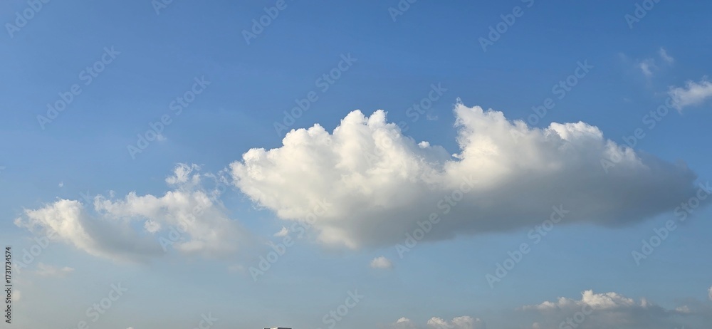 Fototapeta premium blue sky with clouds