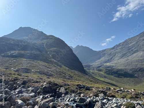 Fairy Pools (piscines des fées) sur l'île de Skye
