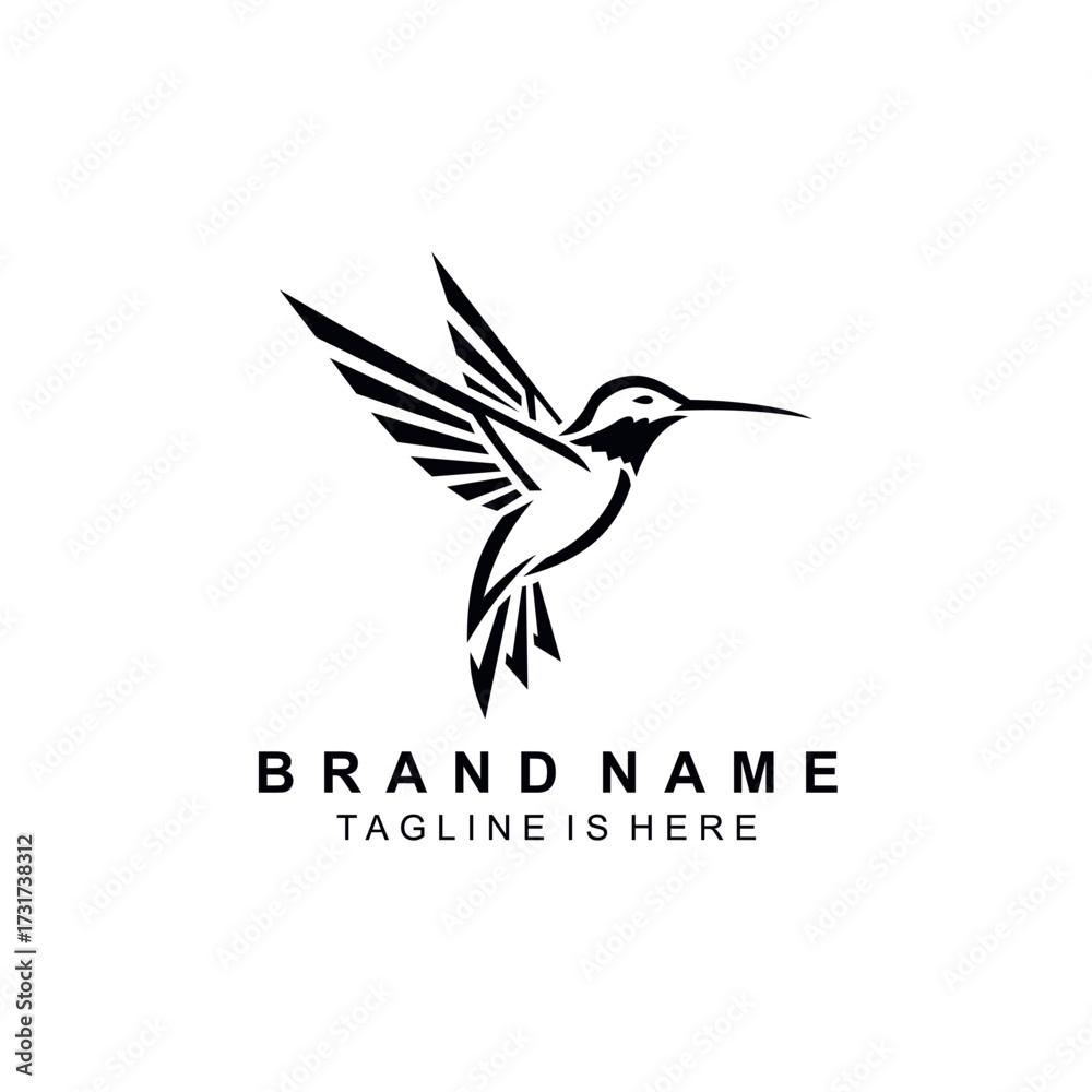 Fototapeta premium Eagle logo vector icon for company