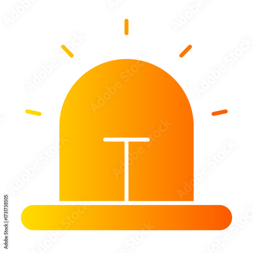Siren gradient icon