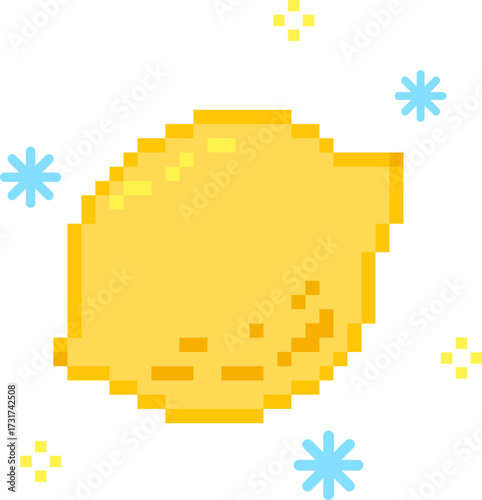 Cute Pixel Lemon