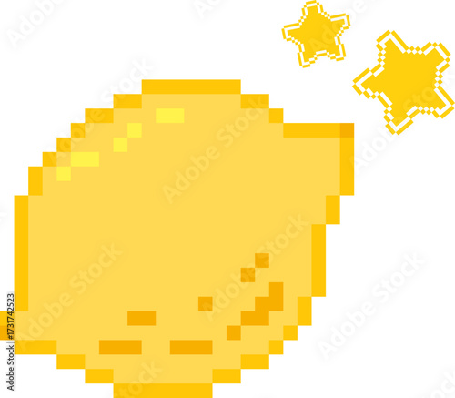 Cute Pixel Lemon
