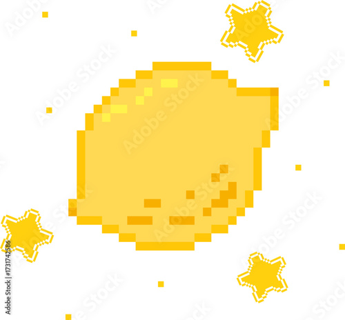 Cute Pixel Lemon