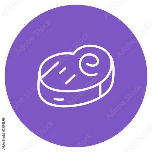 Steak icon vector image. Can be used for Morning and Breakfast.
