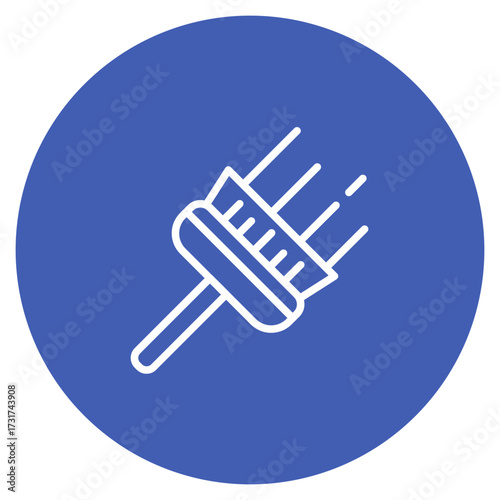 Dusting icon vector image. Can be used for House Cleaning.