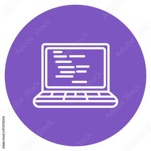 PHP Coding icon vector image. Can be used for Coding and Development.