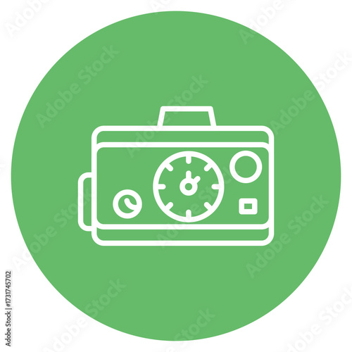 Tester Machine icon vector image. Can be used for Electrician Tools.