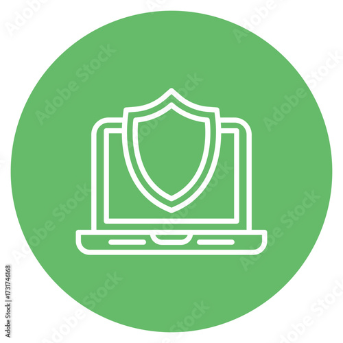 Virus Scan icon vector image. Can be used for Web Hosting.