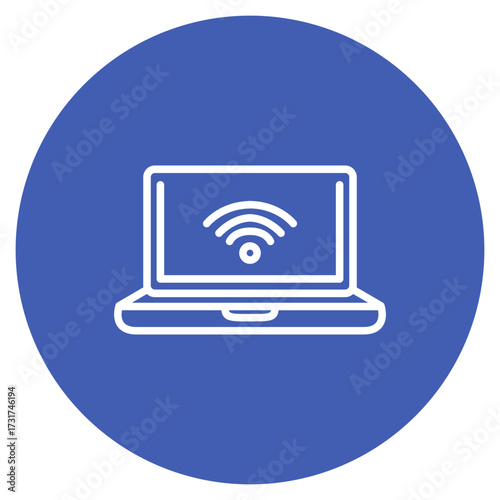 Cloud Computing icon vector image. Can be used for Web Hosting.
