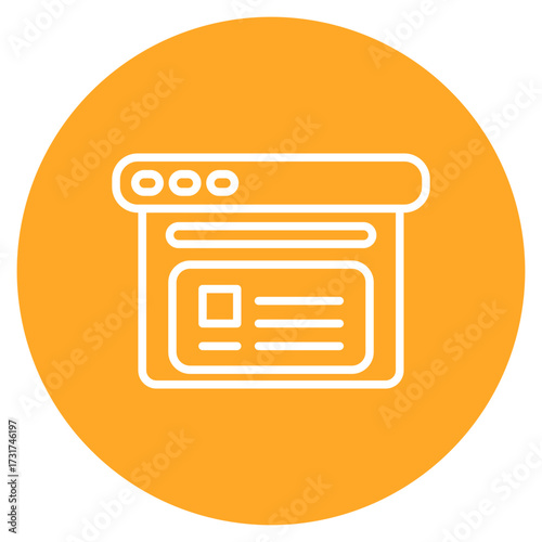 Website Traffic icon vector image. Can be used for Web Hosting.