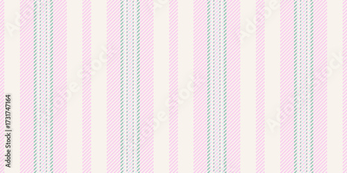 Site fabric background vertical, pretty seamless pattern textile. Machinery texture lines stripe vector in white and light colors.
