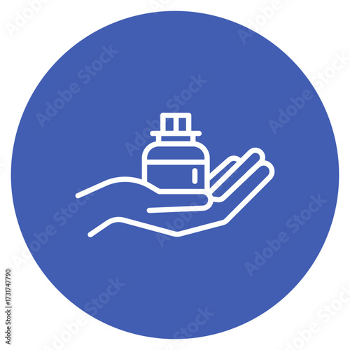 Aromatherapy icon vector image. Can be used for Spa.